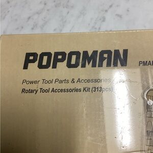 Popoman Rotary Tool Accessories Kit NWT